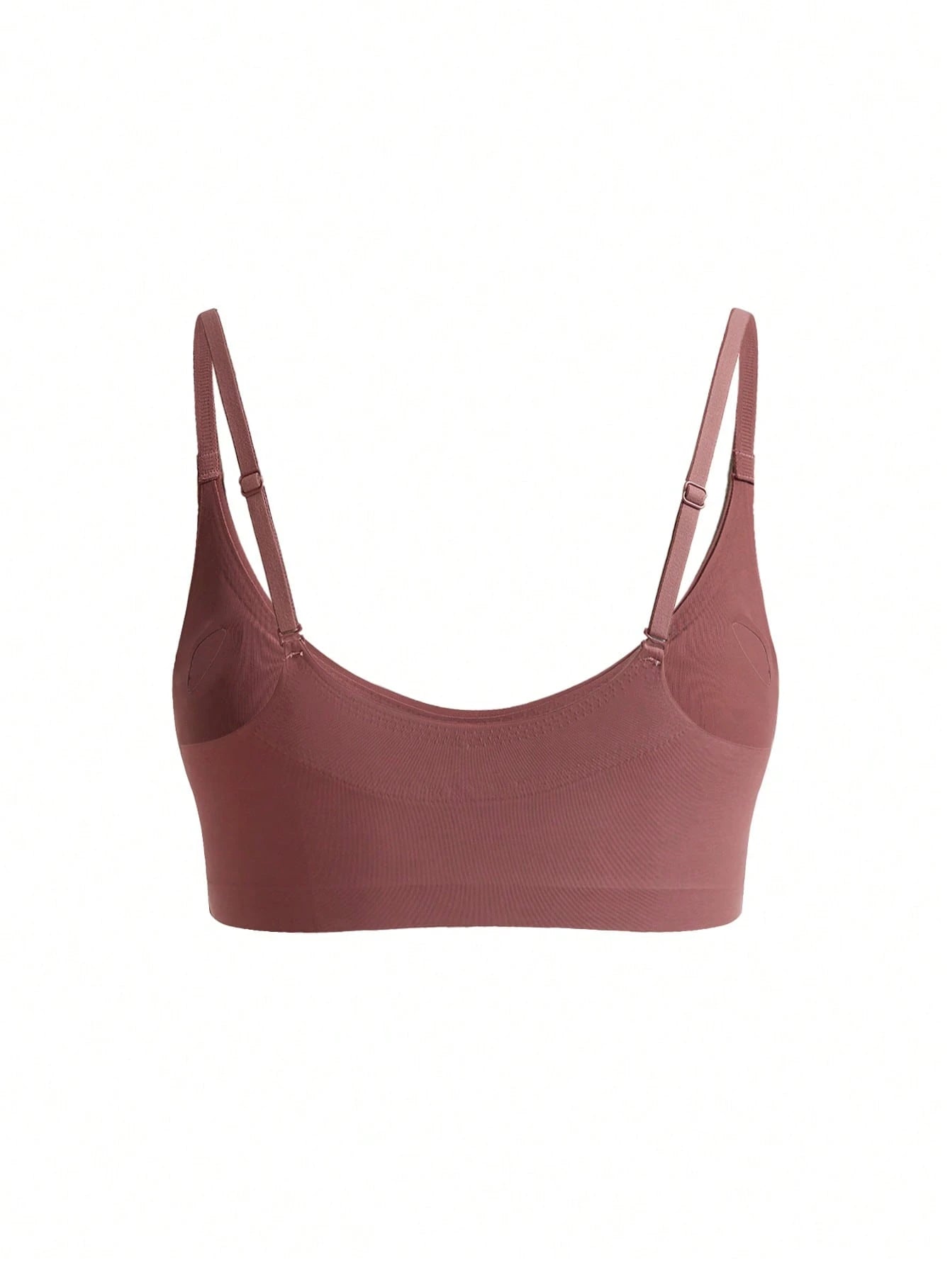 Seamless Push-Up Backless Bralette | Minimalist Crop Bra | Comfortable Everyday Wear