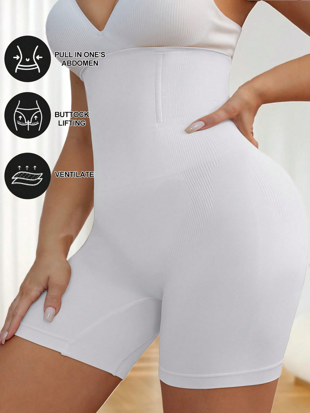 Plus Size High Waist Shaping Panties | Seamless Tummy Control Underwear | Butt-Lifting Slimming Shorts