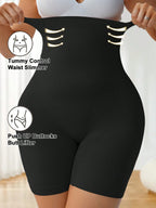 Plus Size High Waist Shaping Panties | Seamless Tummy Control Underwear | Butt-Lifting Slimming Shorts