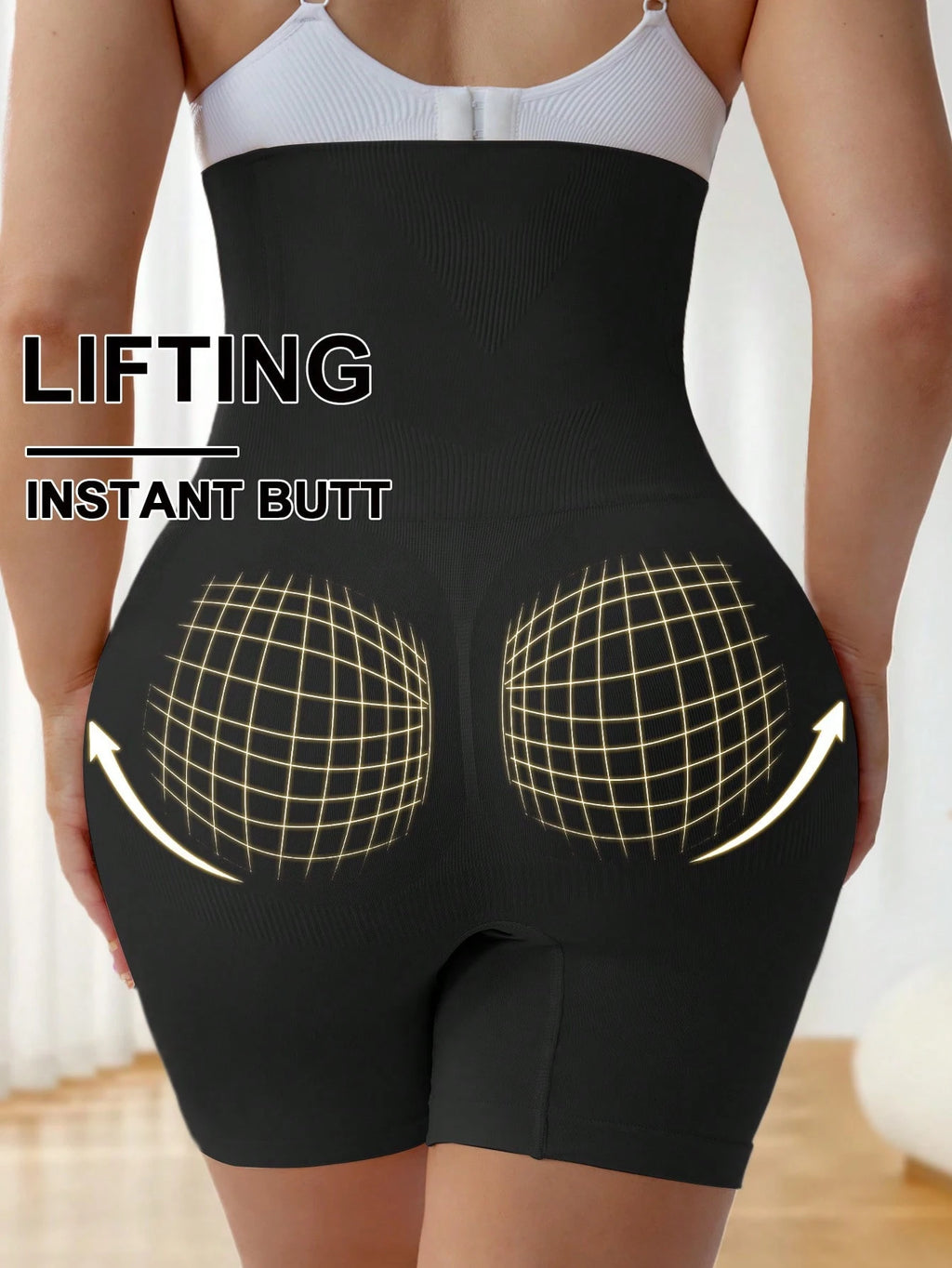 Plus Size High Waist Shaping Panties | Seamless Tummy Control Underwear | Butt-Lifting Slimming Shorts