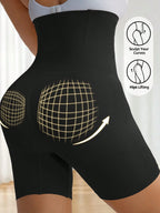 Plus Size High Waist Shaping Panties | Seamless Tummy Control Underwear | Butt-Lifting Slimming Shorts