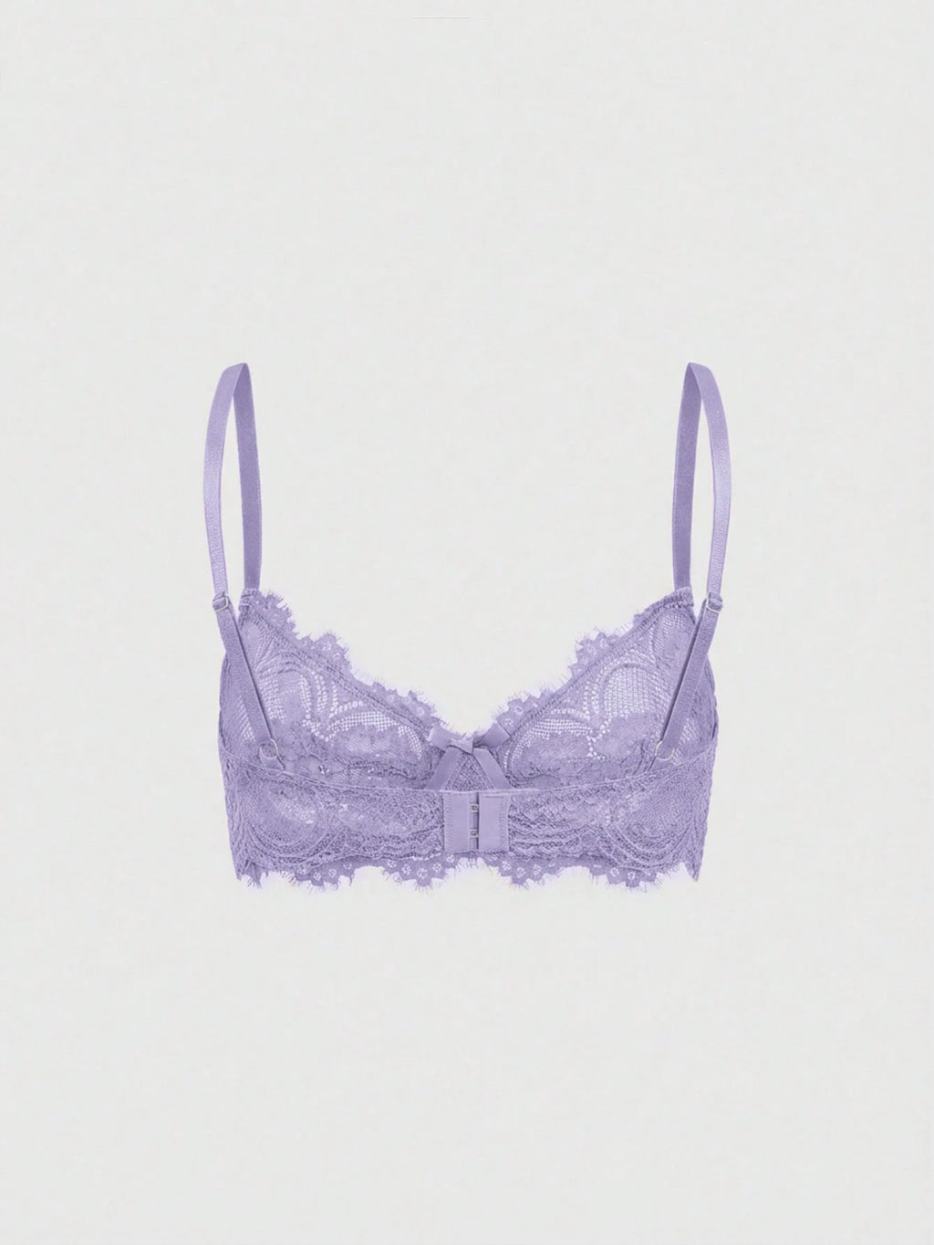 Women’s Gothic Floral Lace Underwire Triangle Bra | Sheer Mesh Sexy Lingerie