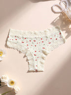 5-Piece Lace Thong Set | Seamless Low-Rise Breathable Fit | Comfort for Daily & Active Use