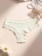 5-Piece Lace Thong Set | Seamless Low-Rise Breathable Fit | Comfort for Daily & Active Use