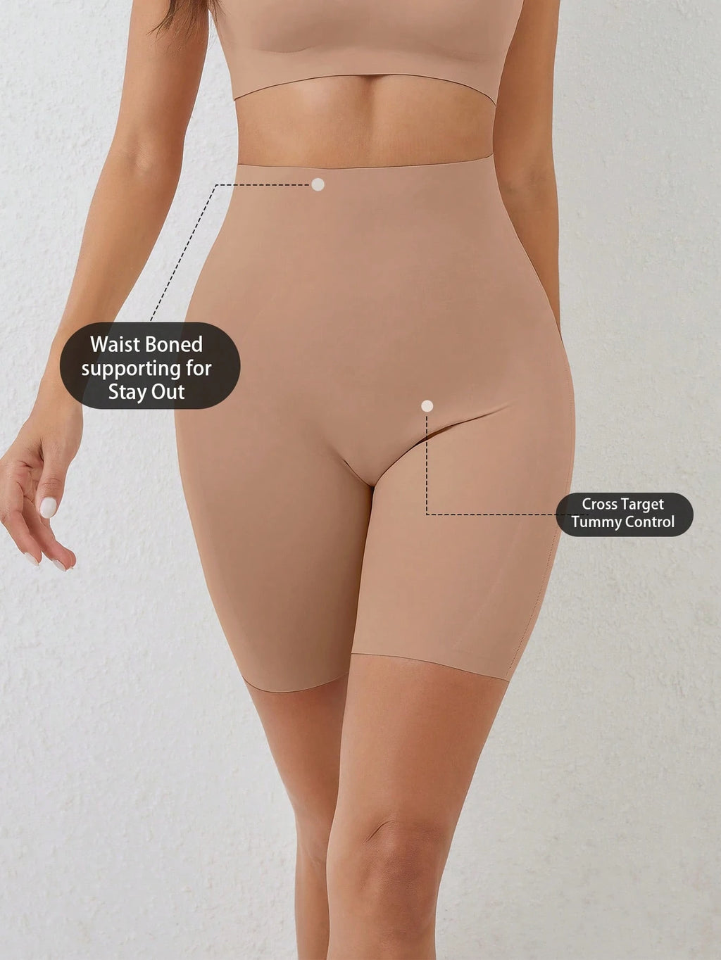 High Waist Seamless Shapewear Panties | Tummy Control Briefs