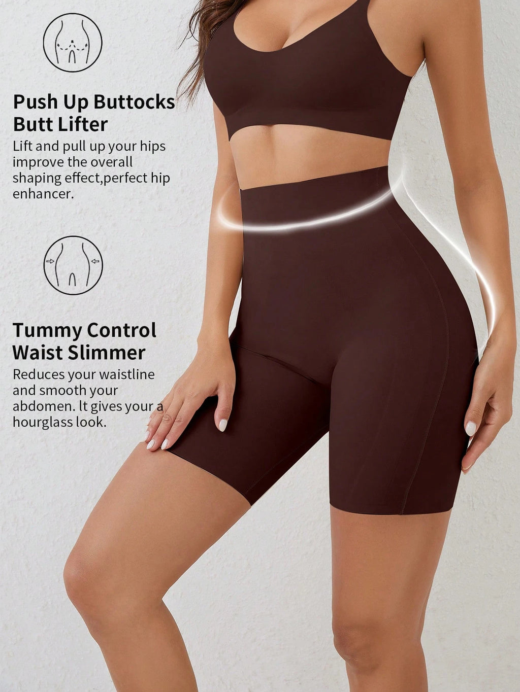 High Waist Seamless Shapewear Panties | Tummy Control Briefs