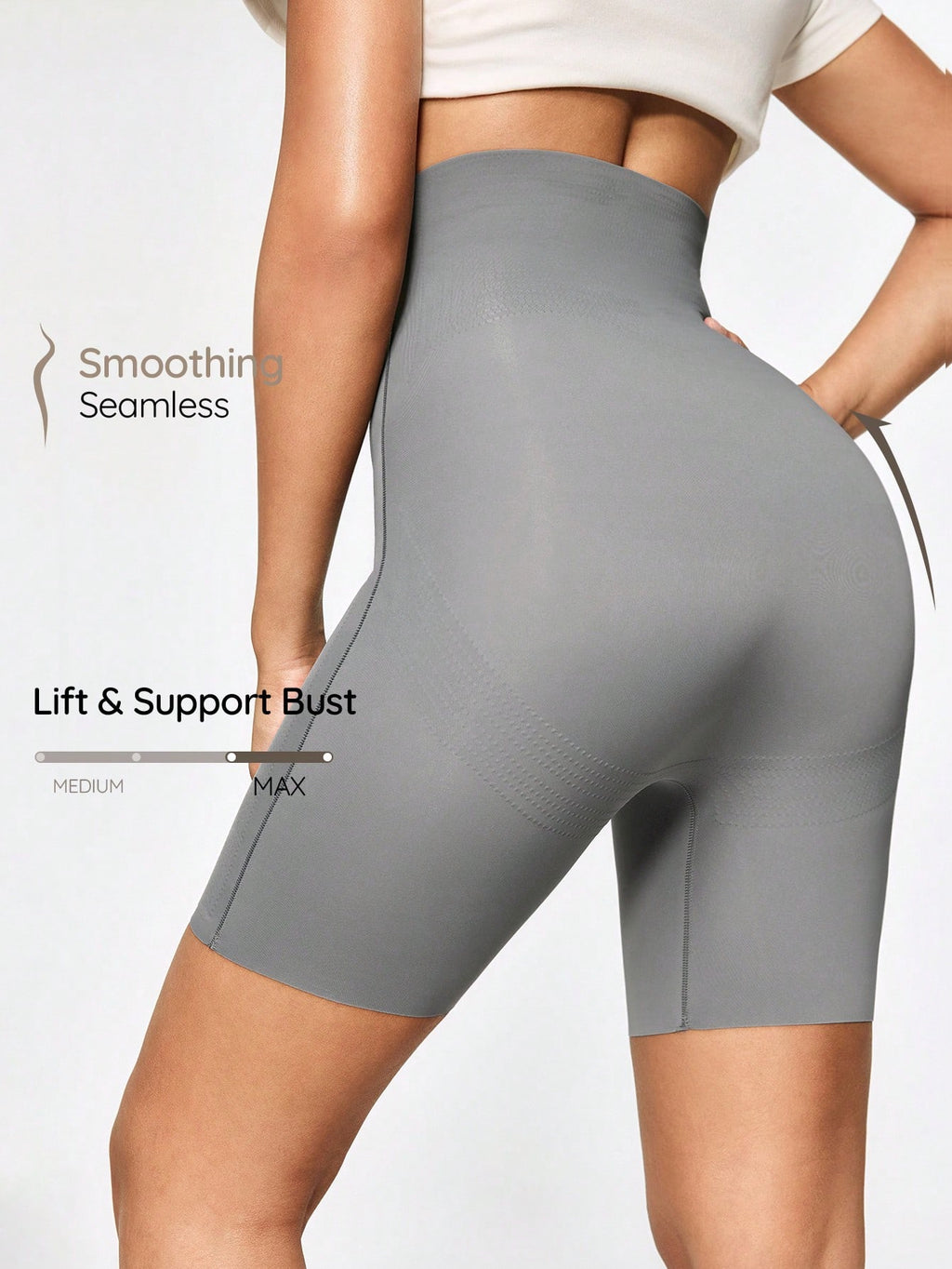 High Waist Seamless Shapewear Panties | Tummy Control Briefs