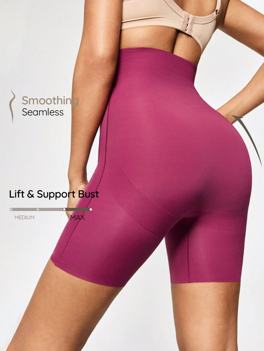 High Waist Seamless Shapewear Panties | Tummy Control Briefs