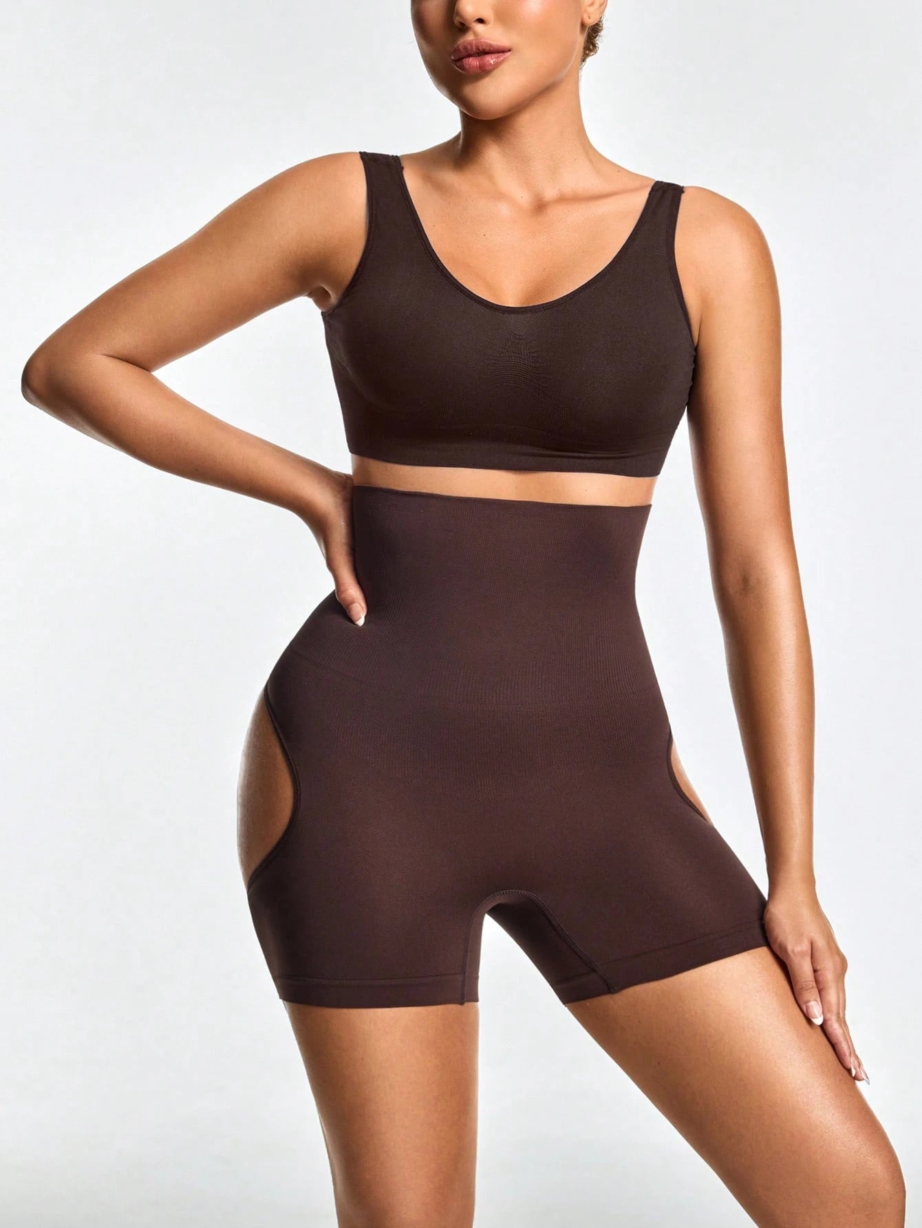 Sculpting Seamless Bodysuit | High-Waist Silhouette Smoothing Top