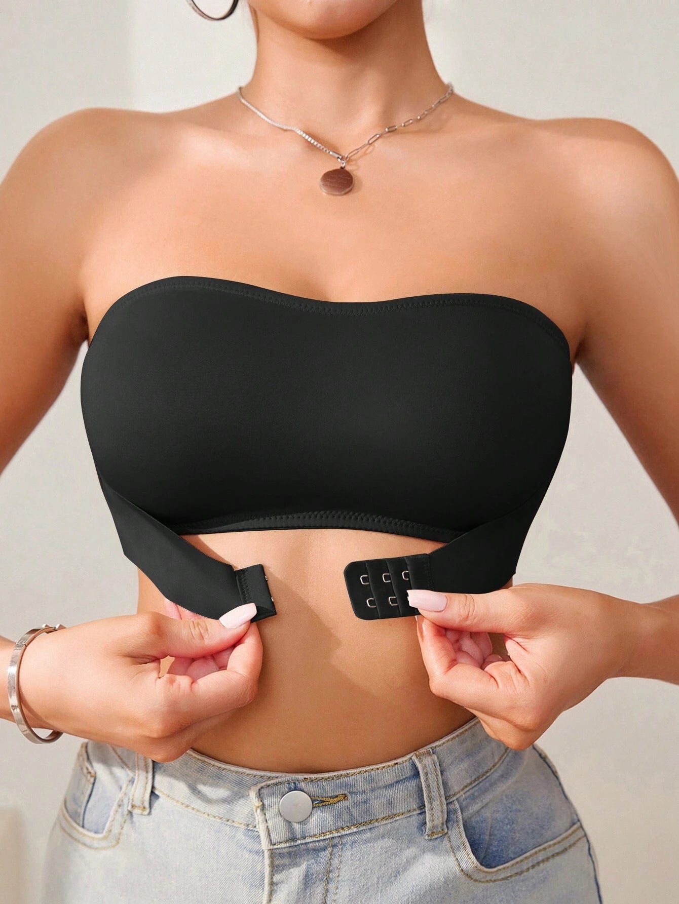 Front Closure Push-Up Wireless Bra | Comfortable Support Seamless Fit | Everyday Wear
