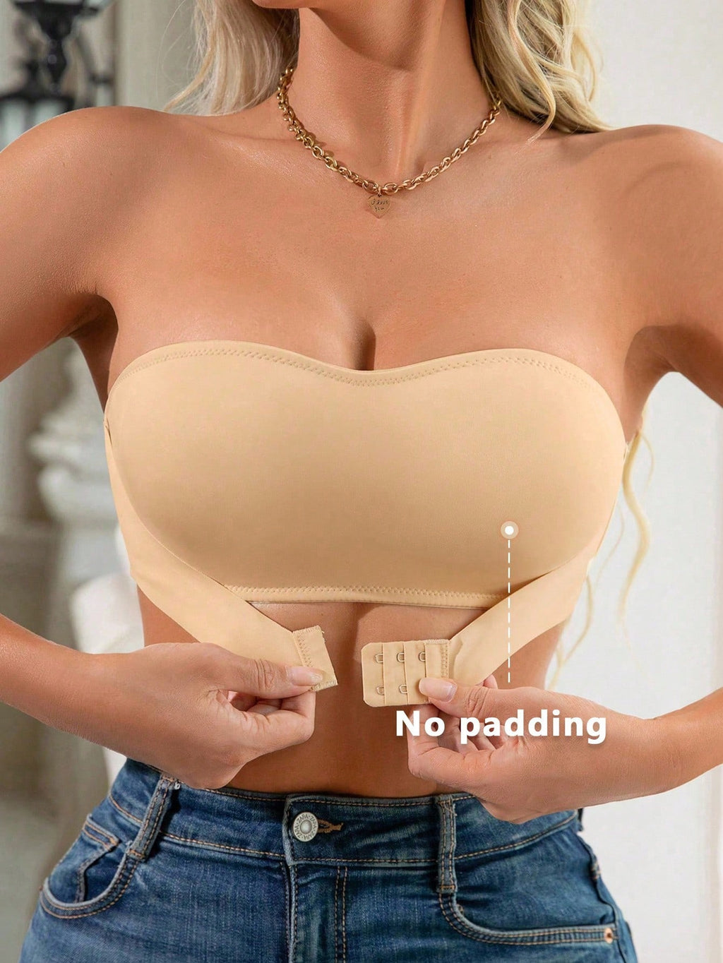 Front Closure Push-Up Wireless Bra | Comfortable Support Seamless Fit | Everyday Wear