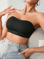 Front Closure Push-Up Wireless Bra | Comfortable Support Seamless Fit | Everyday Wear