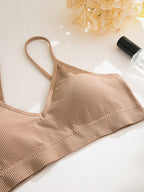 6-Piece Seamless Ribbed Wireless Bra Set | Casual Comfort Women's Bras
