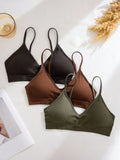 6-Piece Seamless Ribbed Wireless Bra Set | Casual Comfort Women's Bras