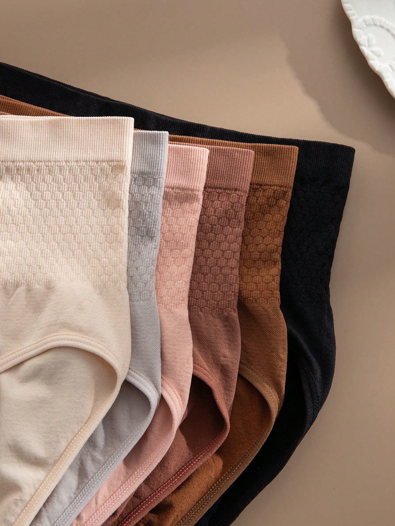 6-Pack High-Waisted Seamless Briefs | Soft Stretch Comfort | Everyday No-Show Underwear