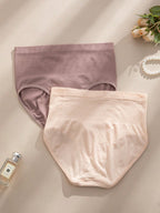 6-Pack High-Waisted Seamless Briefs | Soft Stretch Comfort | Everyday No-Show Underwear