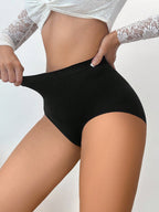 6-Pack High-Waisted Seamless Briefs | Soft Stretch Comfort | Everyday No-Show Underwear