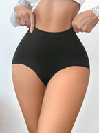 6-Pack High-Waisted Seamless Briefs | Soft Stretch Comfort | Everyday No-Show Underwear