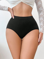 6-Pack High-Waisted Seamless Briefs | Soft Stretch Comfort | Everyday No-Show Underwear