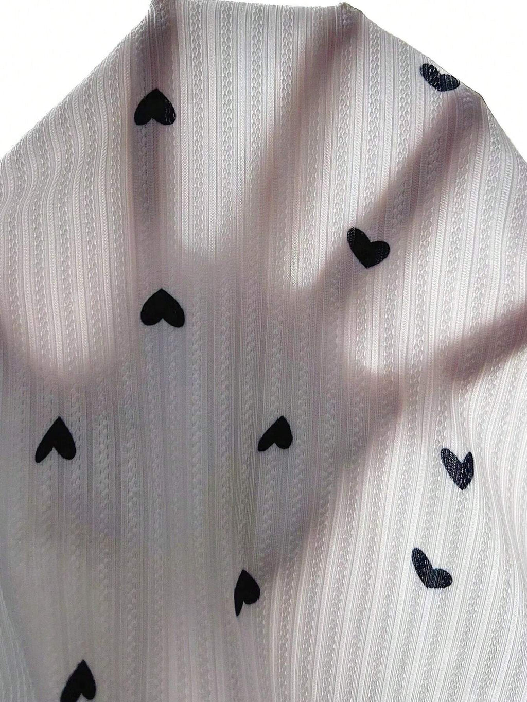 Heart Print Cami Lounge Top | Lettuce Trim & Bow Detail