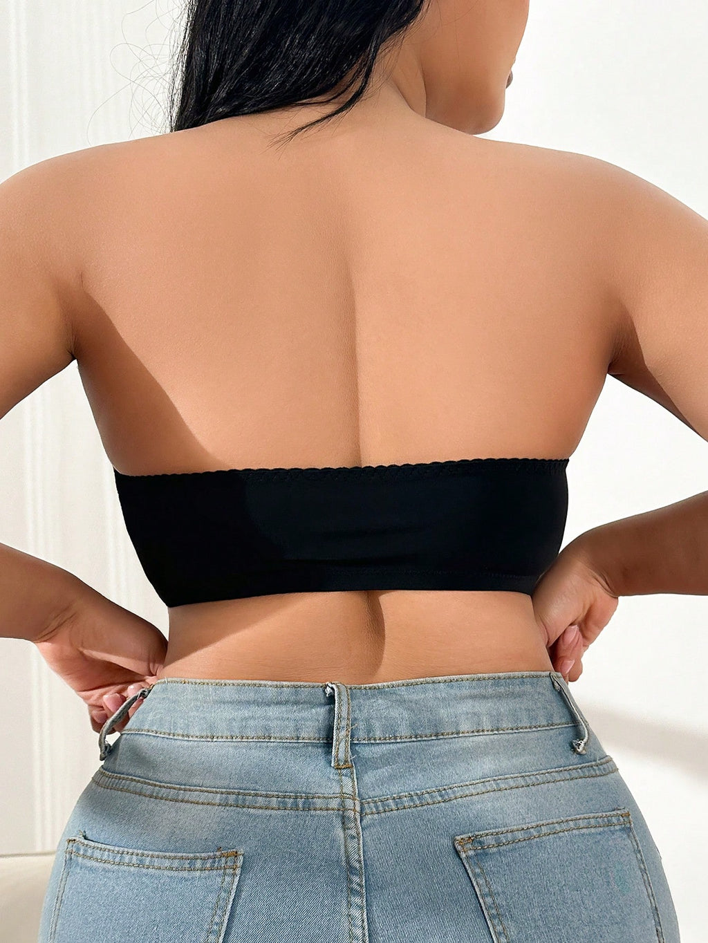 Plus Size Front Closure Bra | Comfortable Wireless Support | Minimalist Summer Everyday Bra