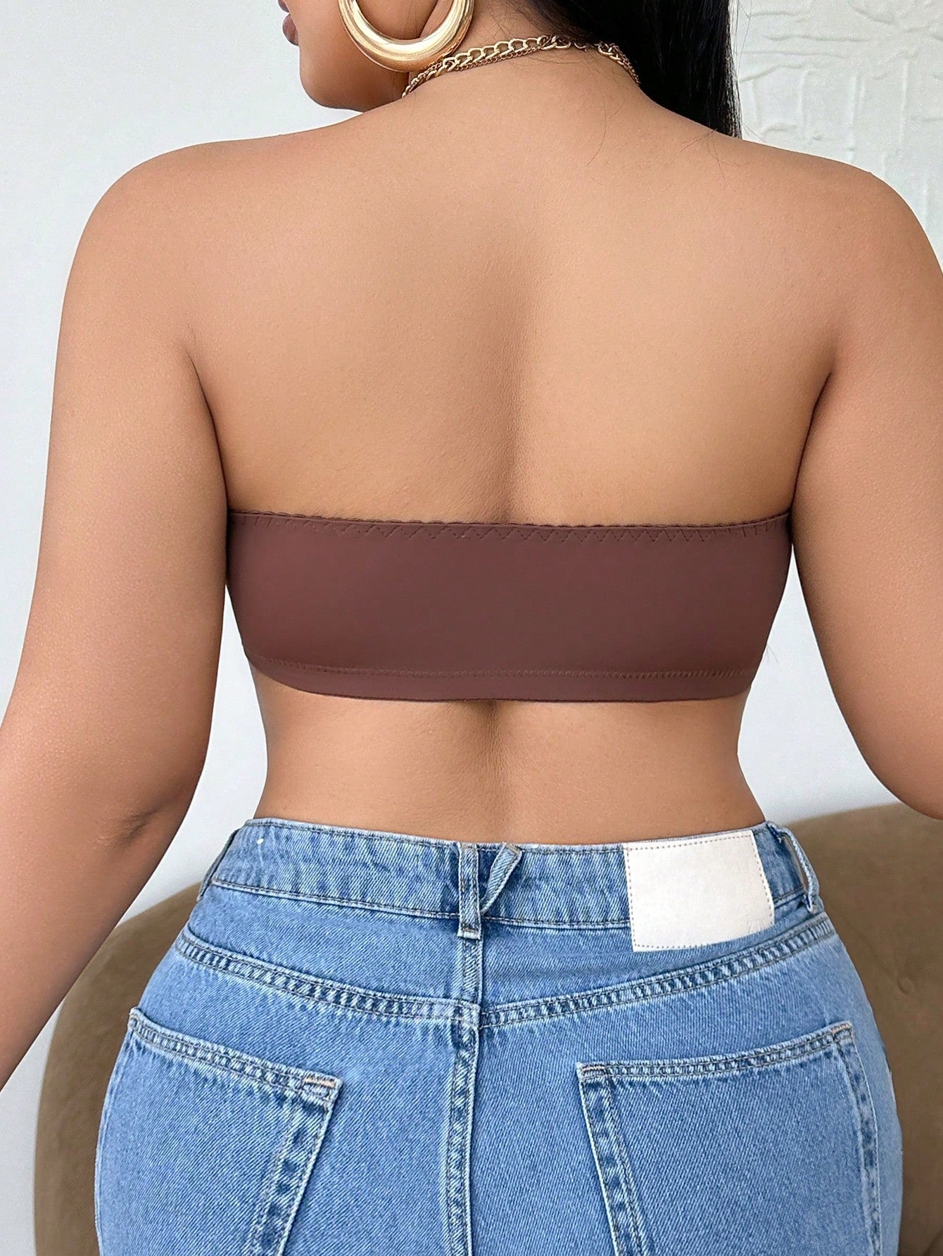 Plus Size Front Closure Bra | Comfortable Wireless Support | Minimalist Summer Everyday Bra