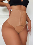 High-Waist Sculpting G-String | Button-Front Slimming Underwear