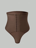 High-Waist Sculpting G-String | Button-Front Slimming Underwear