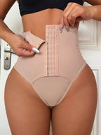 High-Waist Sculpting G-String | Button-Front Slimming Underwear