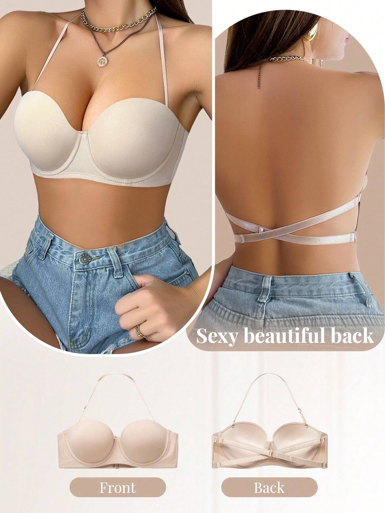 Front Closure Underwire Bra | Seamless Hook & Loop Design | Supportive Everyday Fit