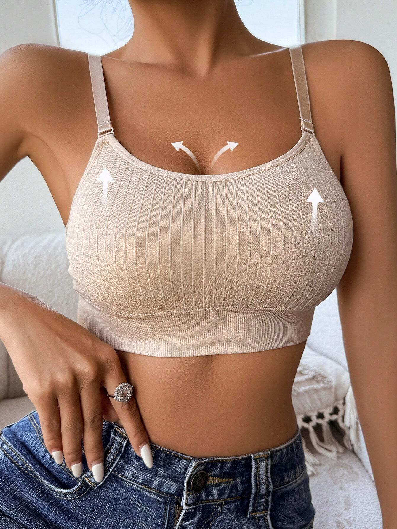 Seamless Backless Comfort Bra | Deep U-Neck Wireless Fit | Smooth Everyday Support