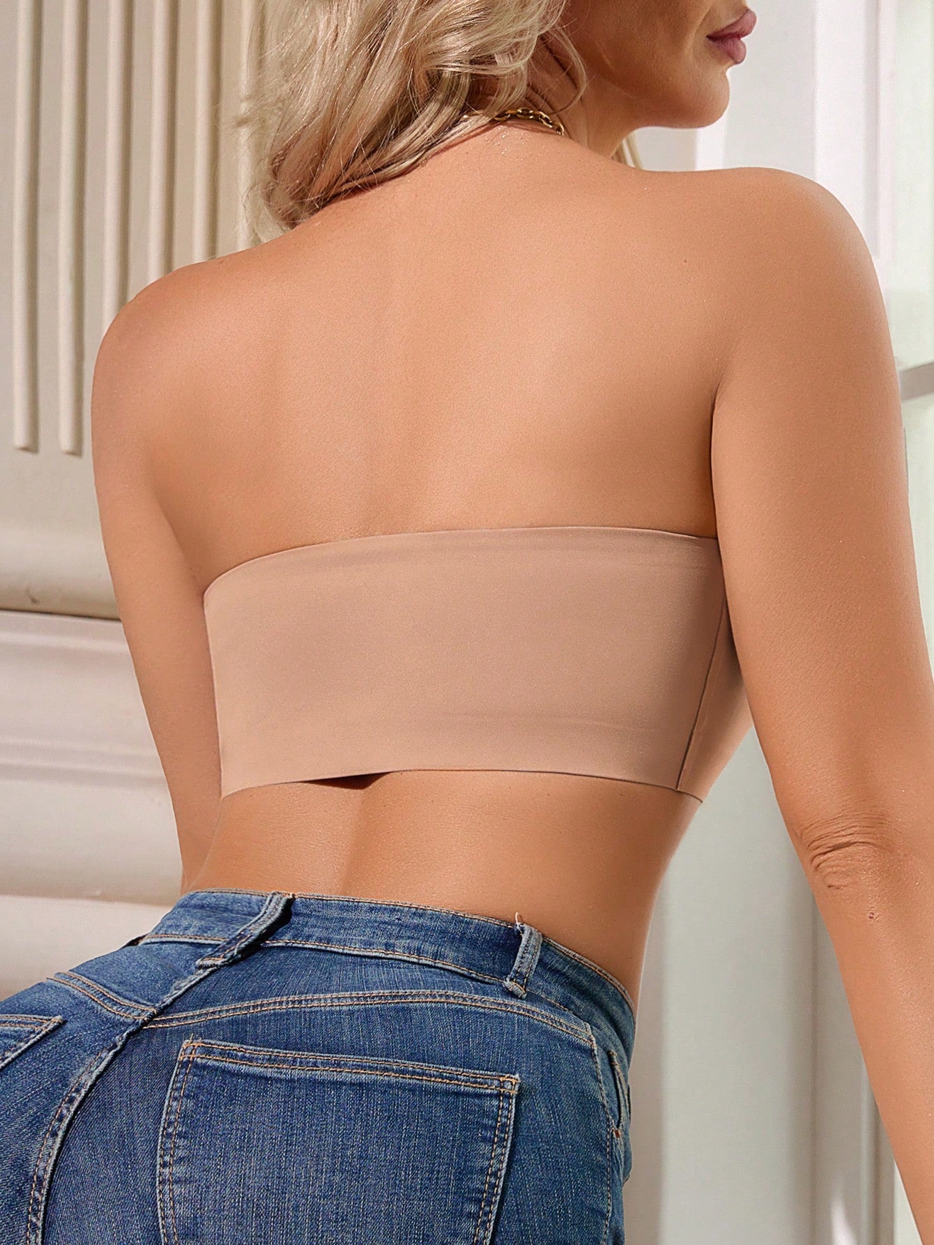 Wire-Free Tube Top Bra | Strapless Seamless Fit | Comfortable Everyday Wear