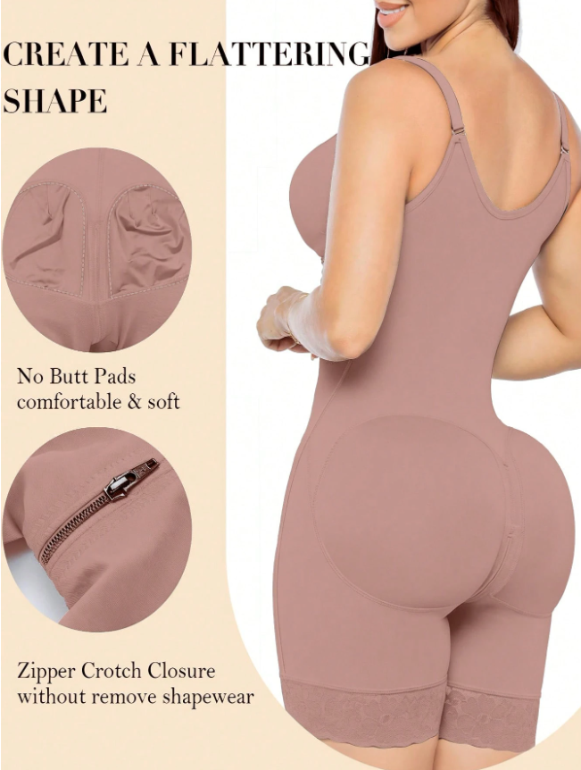 Faja Colombiana Full Body Shaper | Post-Surgery Stage 2/3 Compression | Tummy Control & Waist Sculpting