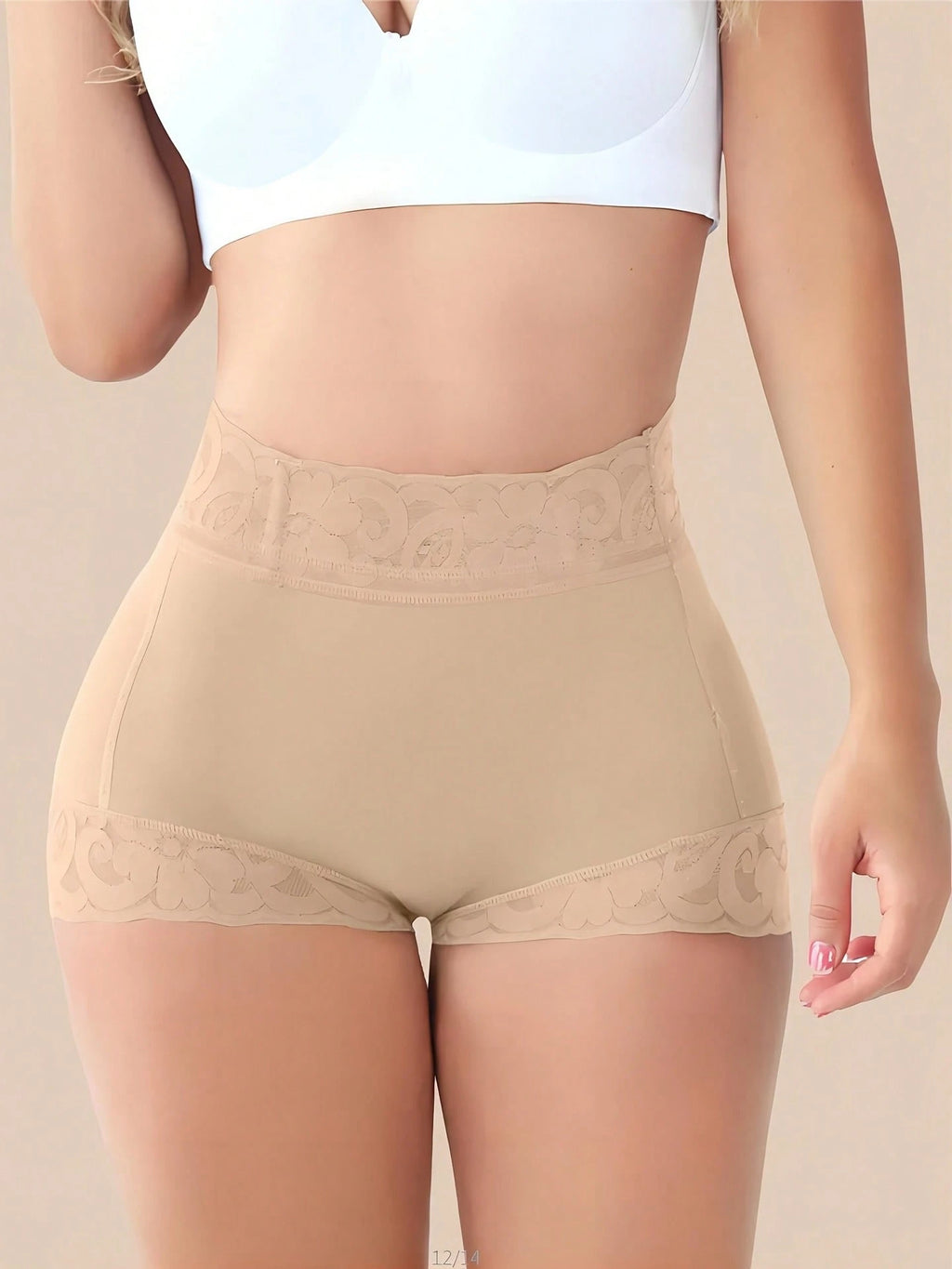 3PCS High Waist Seamless Shapewear Shorts