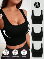 Seamless Sports Bra with Removable Padding | Lift Support Comfortable Activewear Bra