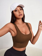 Seamless Sports Bra with Removable Padding | Lift Support Comfortable Activewear Bra