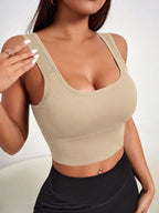 Seamless Sports Bra with Removable Padding | Lift Support Comfortable Activewear Bra