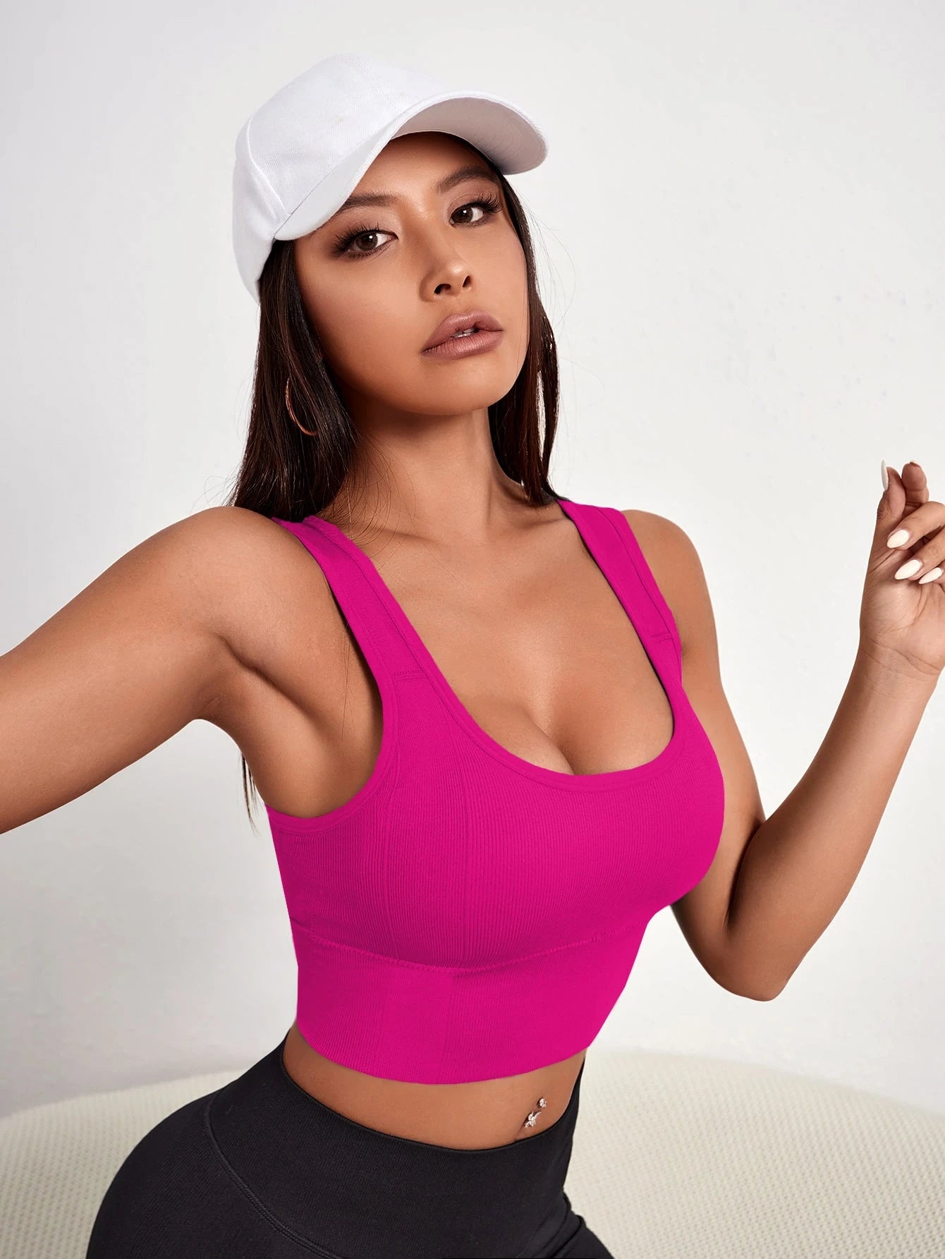 Seamless Sports Bra with Removable Padding | Lift Support Comfortable Activewear Bra