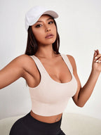 Seamless Sports Bra with Removable Padding | Lift Support Comfortable Activewear Bra