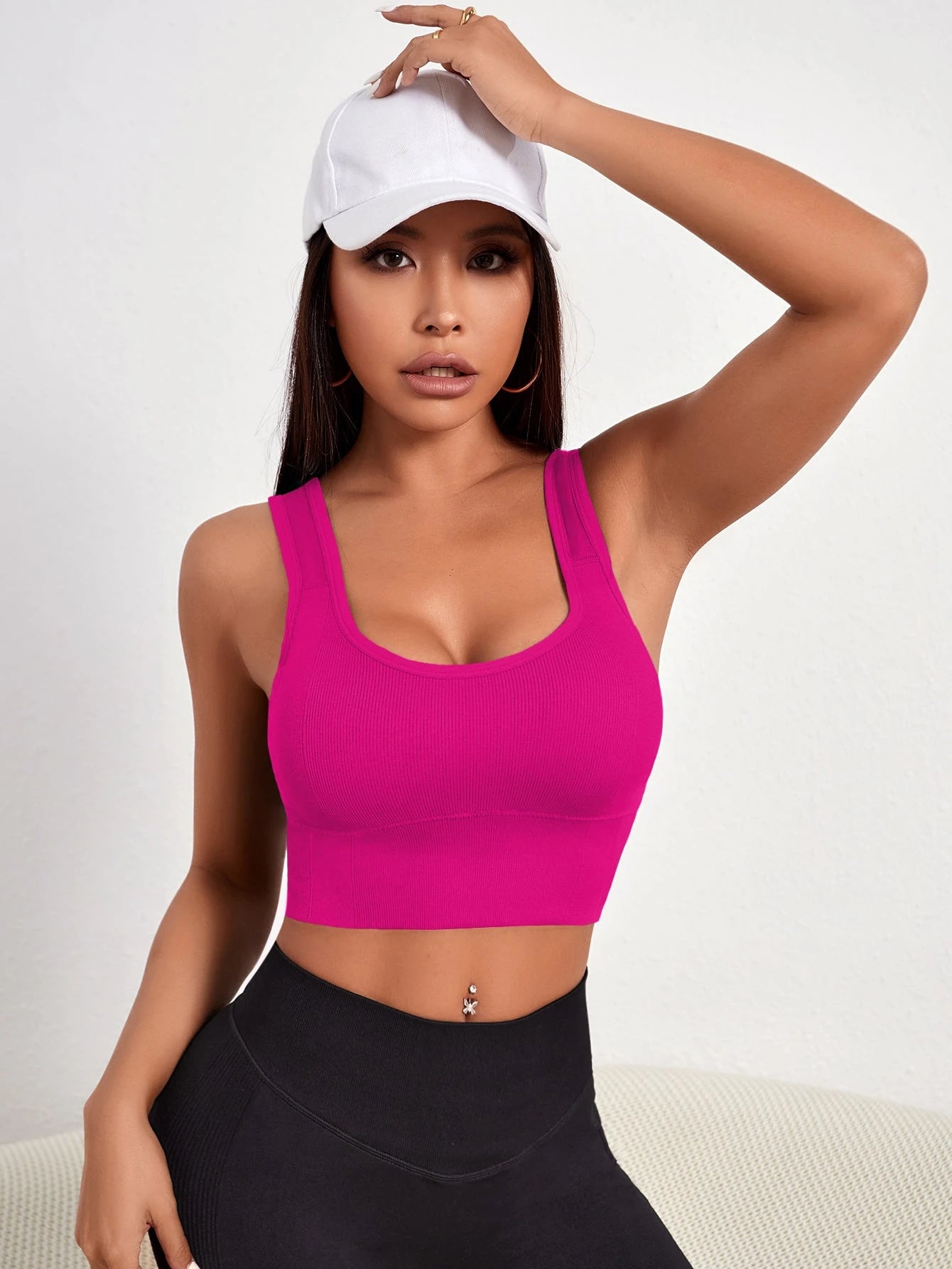 Seamless Sports Bra with Removable Padding | Lift Support Comfortable Activewear Bra