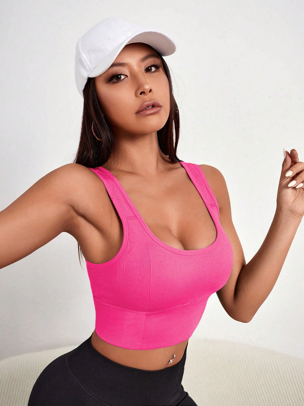 Seamless Sports Bra with Removable Padding | Lift Support Comfortable Activewear Bra