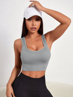 Seamless Sports Bra with Removable Padding | Lift Support Comfortable Activewear Bra