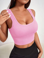 Seamless Sports Bra with Removable Padding | Lift Support Comfortable Activewear Bra
