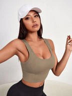 Seamless Sports Bra with Removable Padding | Lift Support Comfortable Activewear Bra