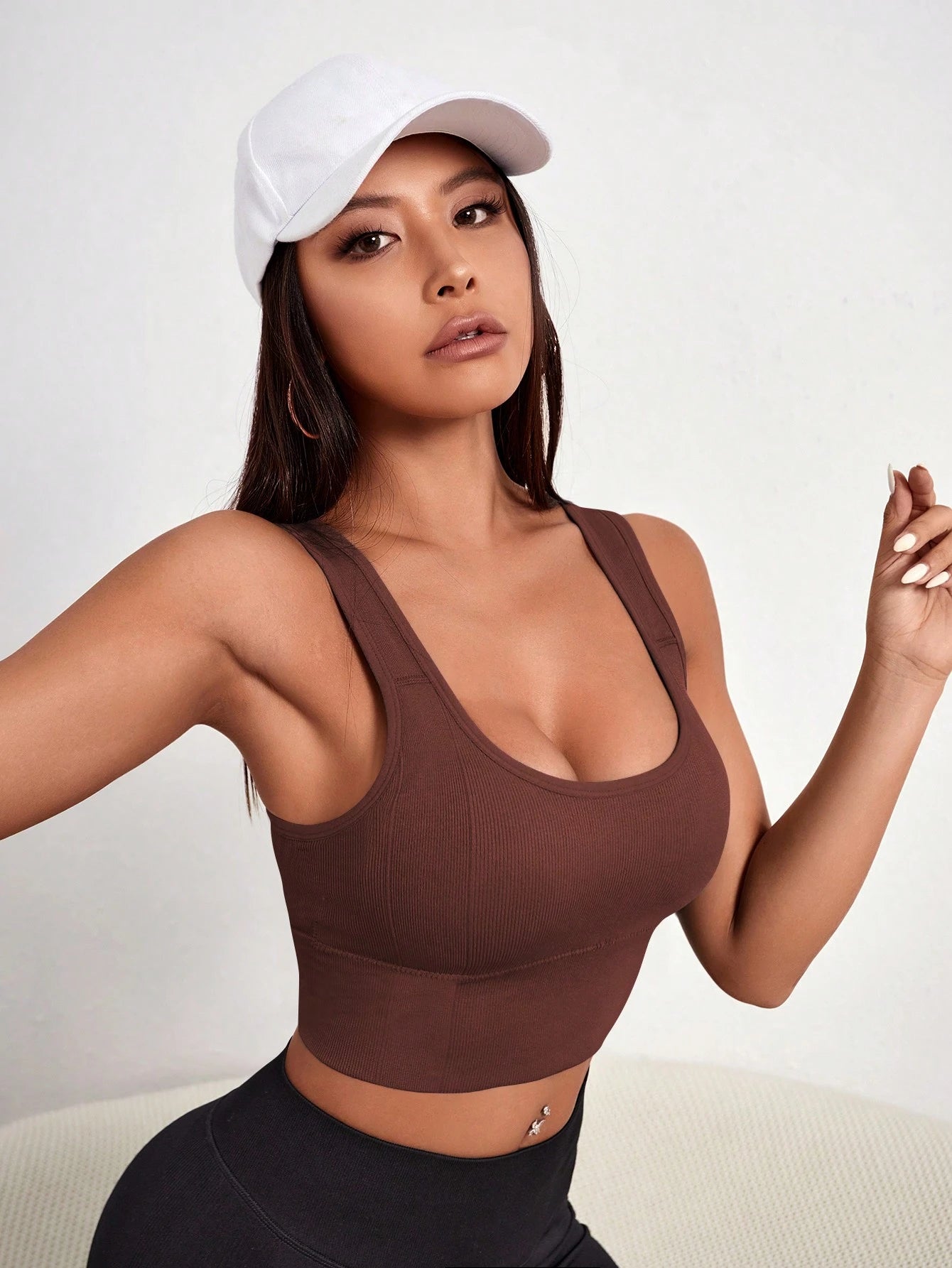 Seamless Sports Bra with Removable Padding | Lift Support Comfortable Activewear Bra
