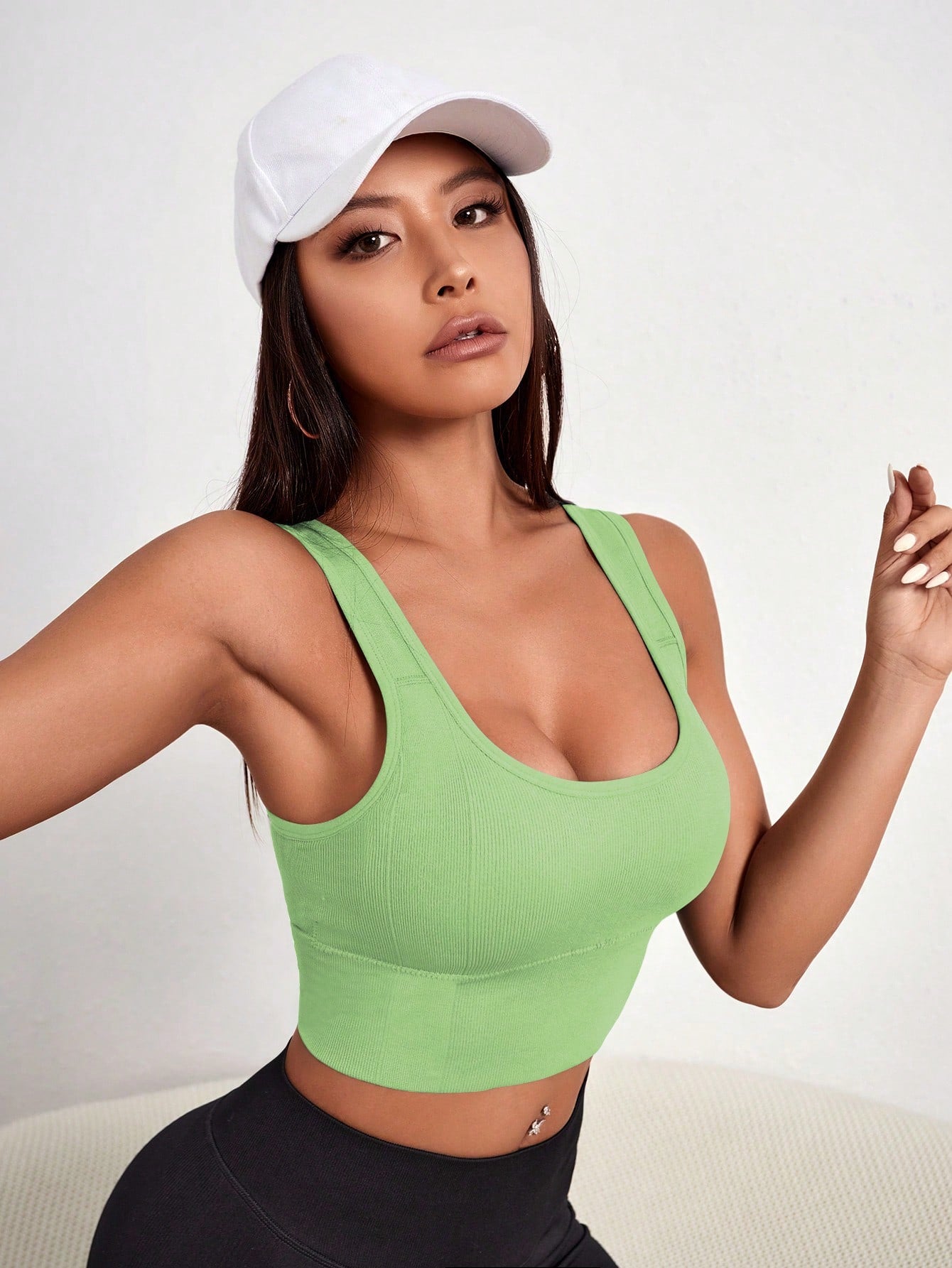 Seamless Sports Bra with Removable Padding | Lift Support Comfortable Activewear Bra