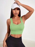 Seamless Sports Bra with Removable Padding | Lift Support Comfortable Activewear Bra