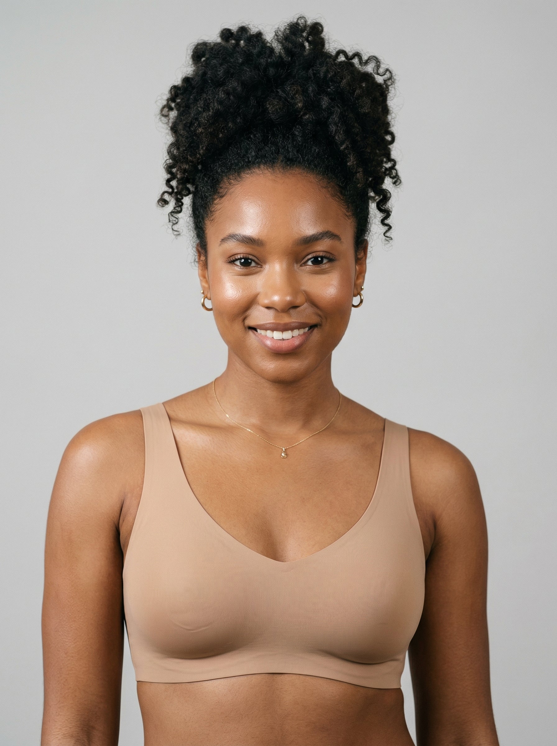Wireless Jelly Bra | Seamless Sports Bra | Wire-Free Comfort | Soft Support | Full Bust Friendly