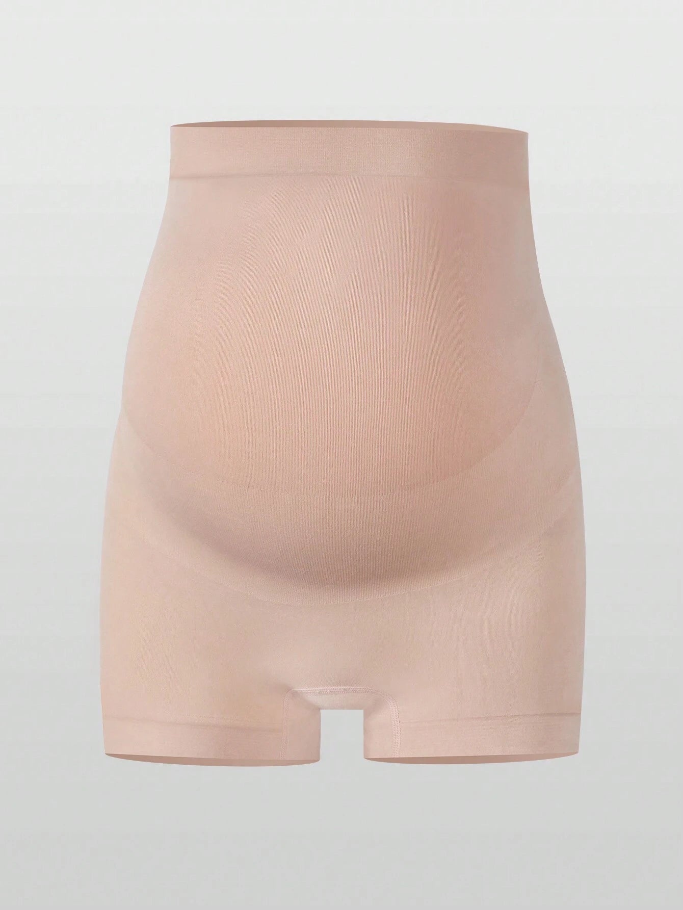 Maternity High Waisted Belly Support Shorts | Expandable Yoga Activewear | Christmas Edition