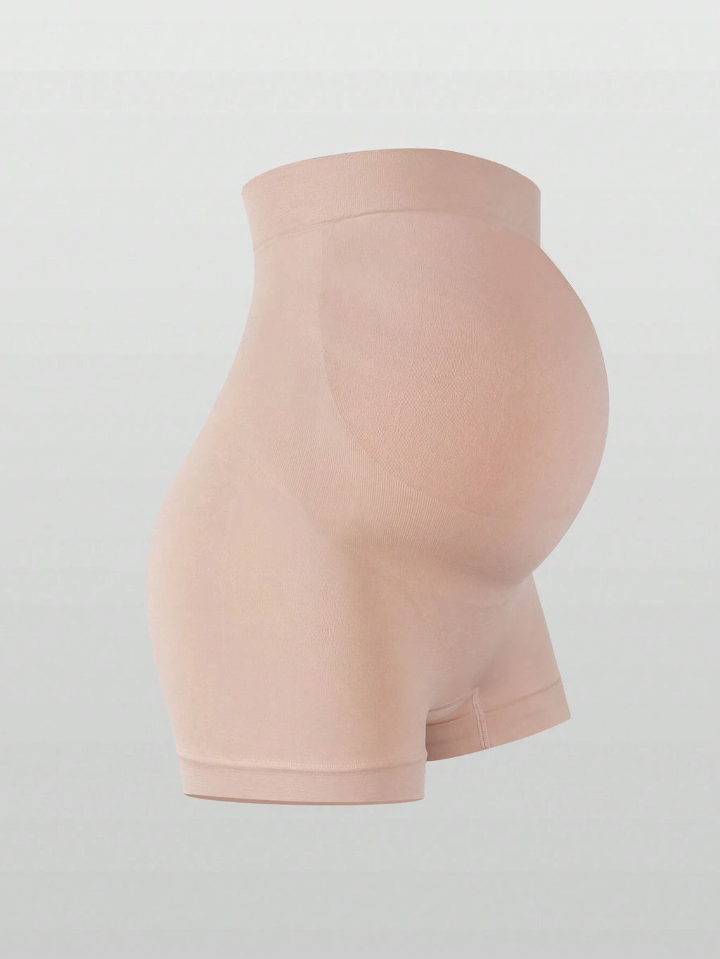 Maternity High Waisted Belly Support Shorts | Expandable Yoga Activewear | Christmas Edition